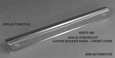 1949 chevy truck sheet metal|1949 52 Chevy door rocker.